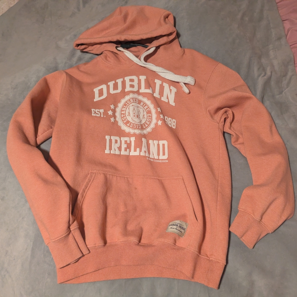 Irish Girl Women's Pink Dublin Ireland Hoodie
